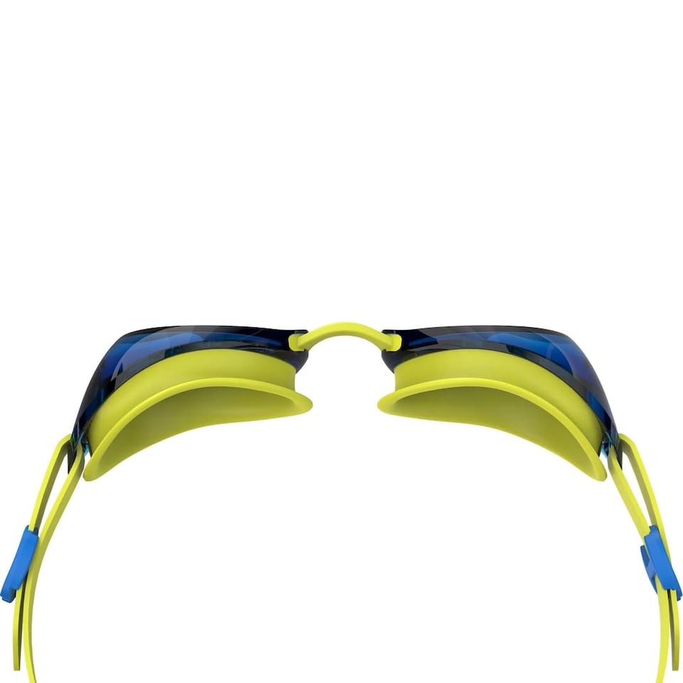 image 1 of Speedo Unisex Kids Jet 2.0 Swiming Goggles | Enhanced Vision, Empire Yelow/Neon Blue, One Size