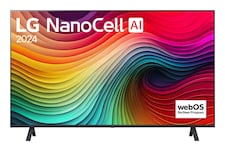 LG NanoCell NANO81 43NANO81T3A, 109.2 cm (43 inches), 3840 x 2160 pixels, NanoCell, Smart TV, Wi-Fi, Blue | Blue | Ashed Blue | 43"