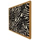 image 4 of Gold zebra print (Picture Frame) Black | S