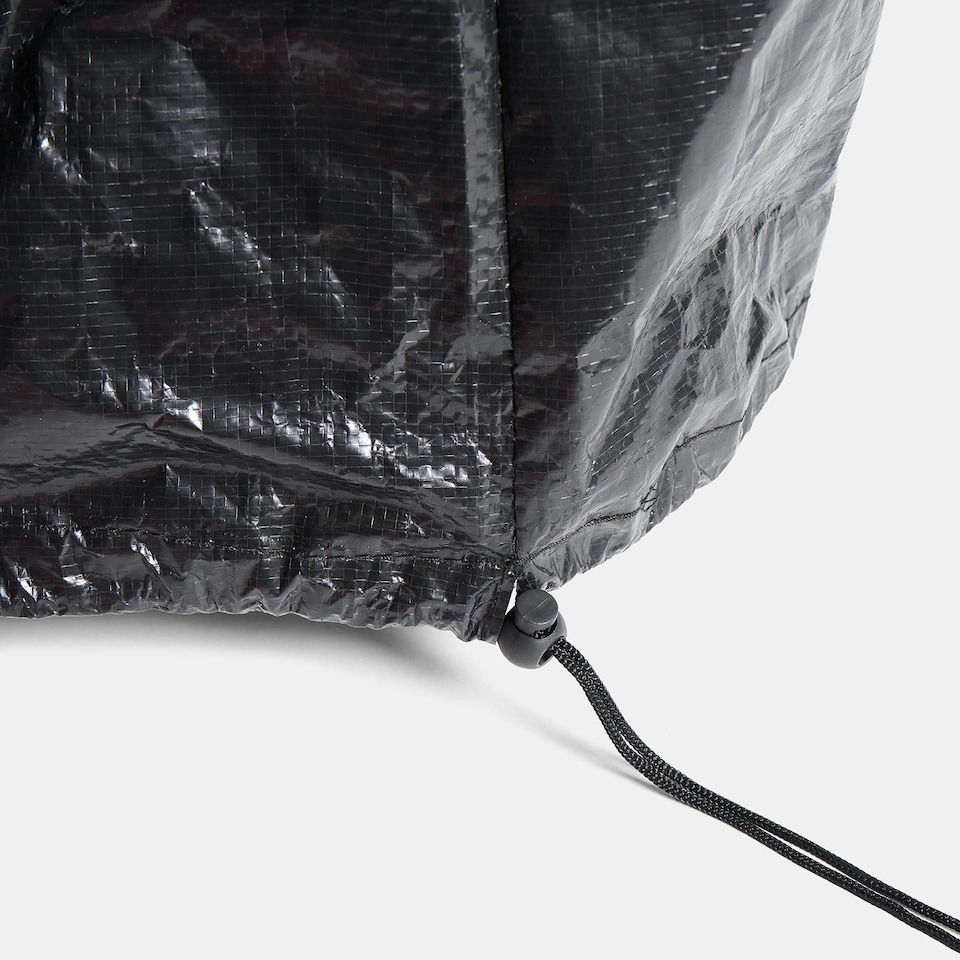 image 1 of OHS Garden Swing Bench Cover Outdoor Plastic with Drawstring Heavy Duty | Black