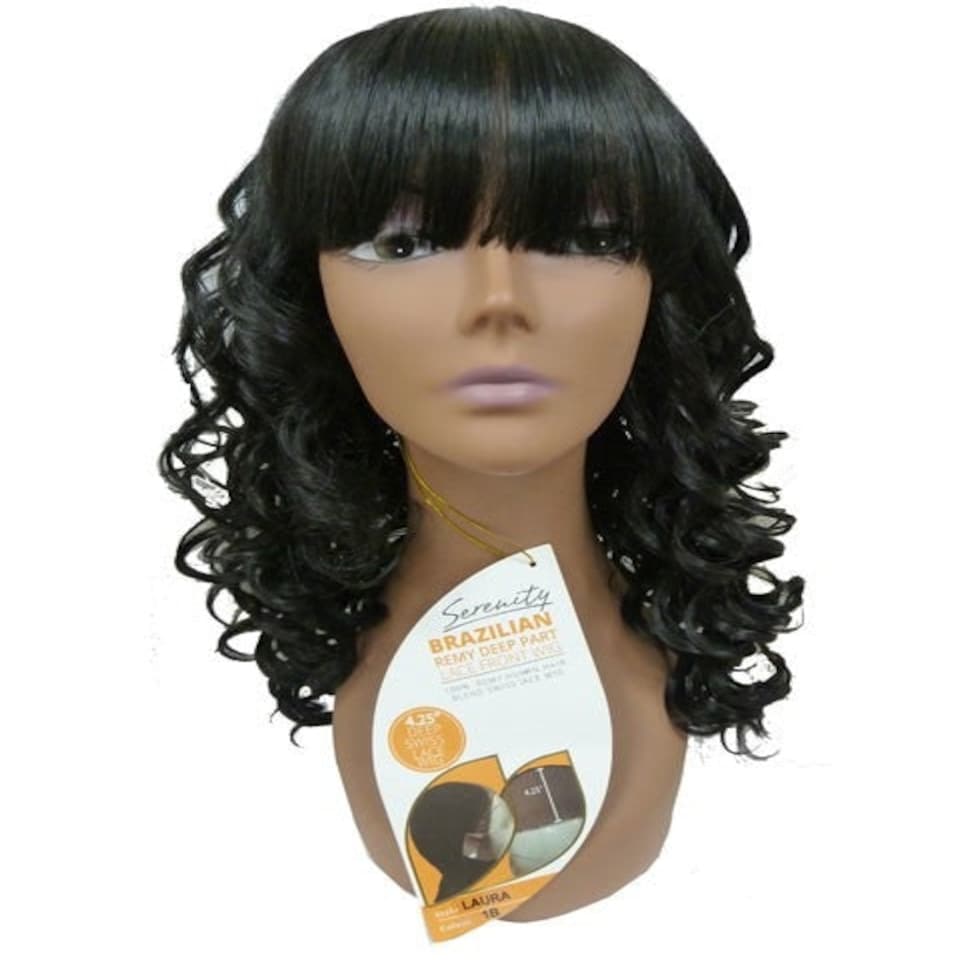 Serenity Brazilian Remi Deep Part Blended HH Laura Swiss Lace Wig Multi | BL950 | One Size
