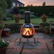 image 2 of KCT Classical Chiminea Outdoor Garden Log Burner for BBQs Camping