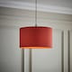 image 2 of ValueLights Reni Medium Rust Shade and Bulb