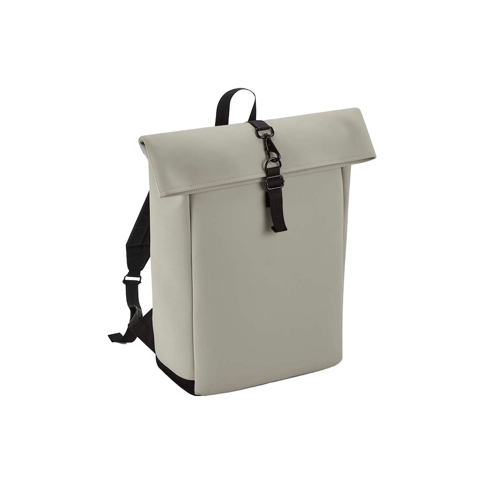 image 1 of Bagbase Roll Top PU Backpack | Multi | Clay | One Size | 1