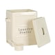 image 6 of Harbour Housewares Vintage Metal Laundry Powder Canister - Cream | Cream | Cream | 1