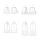 image 2 of McCall's 8259 Paper Sewing Pattern – Women’s Skirt, Sizes Zz (L–X–XXL), Beginner