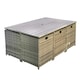 image 7 of HESTIA Rattan Dining Set 10 Seater Cube for Garden Patio