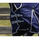image 3 of Weatherbeeta Comfitec Essential Lite Plus Detachable Neck Horse Turnout Rug - Navy/Silver/Red - 6´ 6"