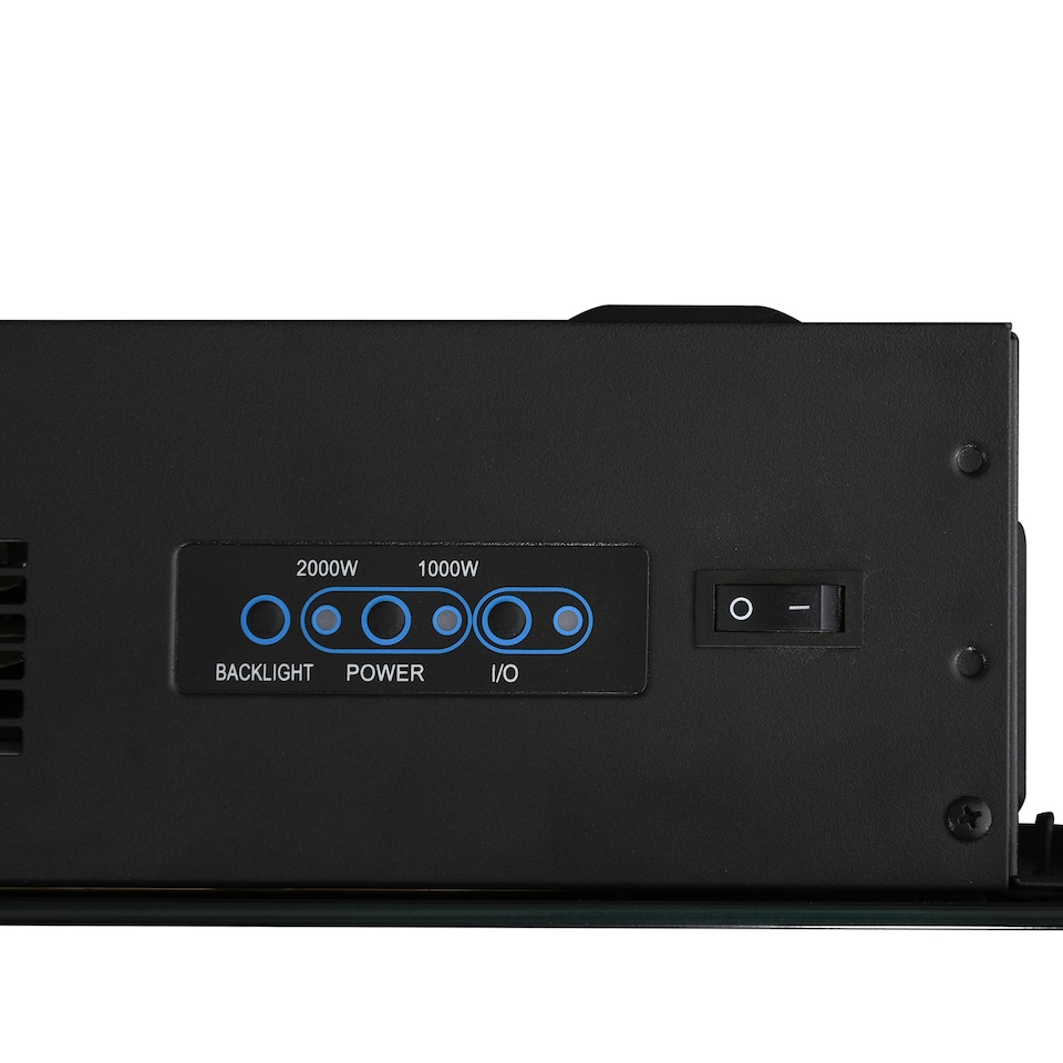 image 1 of HOMCOM 1000W/2000W LED Electric Fireplace Automatic Function Remote Timer Safe