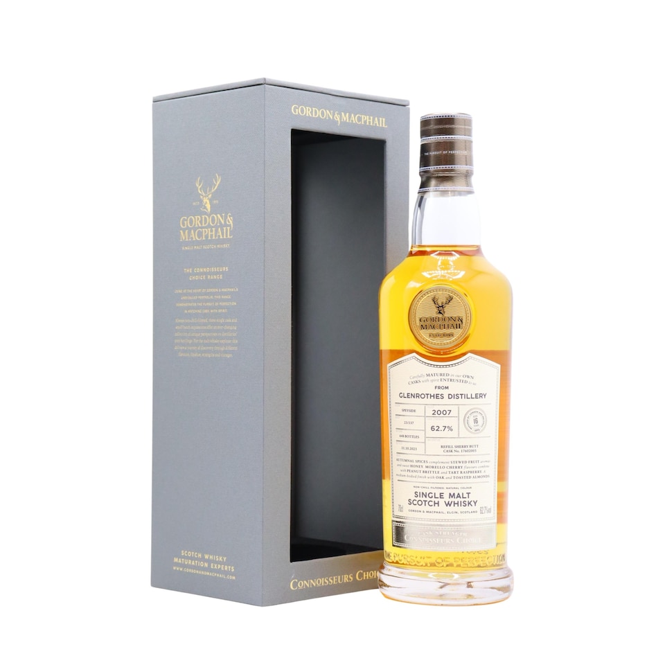 Glenrothes - Connoisseurs Choice Single Cask No. 17602003 2007 16 year old Whisky