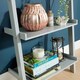 image 7 of Ladder Shelf Bookcase 3 or 5 Tier Storage Shelving Unit Display Stand Grey | 5 Tier