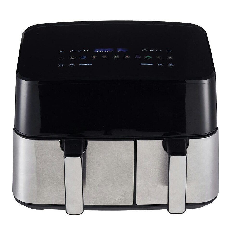 image 1 of Living and Home 6.5L + 3.5L Touch Screen Dual Basket Air Fryer