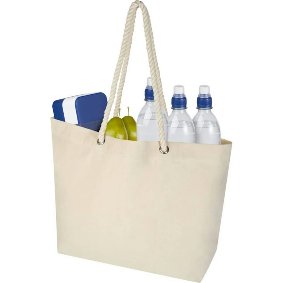 image 1 of Florida Recycled Beach 18L Tote Bag - Natural - One Size
