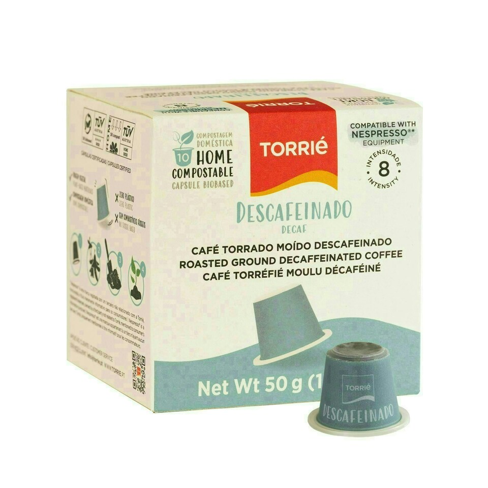 image 1 of Home Compostable - Decaf - Nespresso ® Compatible Biodegradable Coffee Capsules (120 Pods)