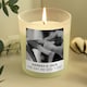 image 3 of Personalised Photo Upload Candle Jar Clear | One Size