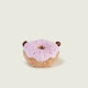 image 5 of Warmies Microwaveable Pink Donut Soft Plush Cuddly, Weighted Teddy Lavender Scented for Soothing Warmth & Pain Relief, Hot or Cold Use