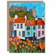 image 1 of Day English Town Tulips Colourful Birthday Him Her Card