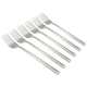 image 1 of Argon Tableware Tondo Stainless Steel Dinner Forks - 21.5cm - Pack of 6 N/A