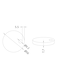 image 2 of Balterley Toilet Seat Cover Caps White (NCH198)