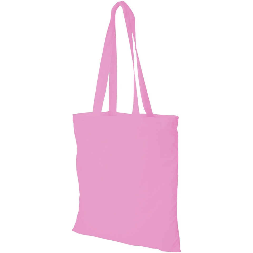 Bullet Madras Cotton Tote - Pink - 38 x 42cm Pink