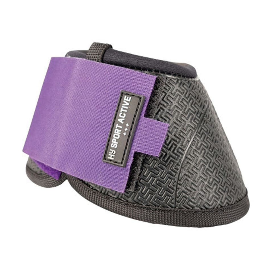 image 1 of Hy Sport Active Horse Overreach Boots - Royal Violet - M