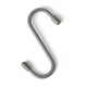image 1 of 5PC Hanging S Hooks Grey