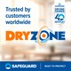 image 9 of Dryzone Telescopic Passive Wall Intake Vent Grille Kit x 3 pack (100 mm, White) Adjustable Airflow Condensation & Mould Control