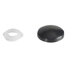 Forgefix Domed Cover Caps, Forgepack - Multi Colour - Black No. 6-8 ForgePack 20