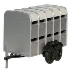Oxford Diecast Farm Livestock Trailer