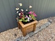 image 4 of Prestbury Raised Square Large Planter - Timber - L47.5 x W47.5 x H42 cm - Minimal Assembly Required | Brown