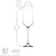 image 4 of LAV 18pc Lal Stemware Set - Clear Clear