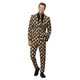 image 1 of Ghostbusters Mens Stand Out Costume Suit Set - Black/Yellow/White - L L