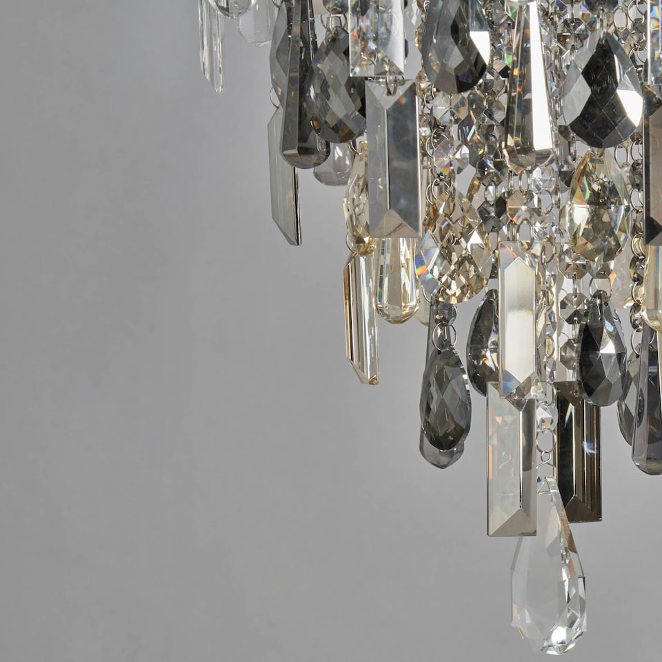 image 1 of BHS Jennifer 3 Light Ceiling Light, Chrome