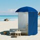 image 6 of Outsunny  2.2M Outdoor Parasol Fishing Umbrella Beach Sun Shelter w/ Carry Bag