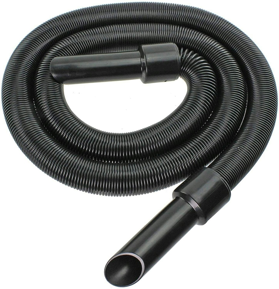 image 1 of SPARES2GO Universal 32mm Vacuum Cleaner Extension Pipe Hose Kit (6m Hose + Tool Adaptor)