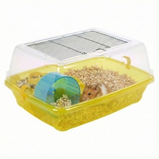 Hamster Guinea Pig Pet Animal Terrarium Cage Play Wheel House Hutch Enclosure