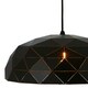 image 2 of Interiors by Premier Small Black and Copper Dome Pendant Light