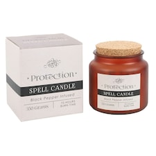 Black Pepper Infused Protection Spell Jar Candle