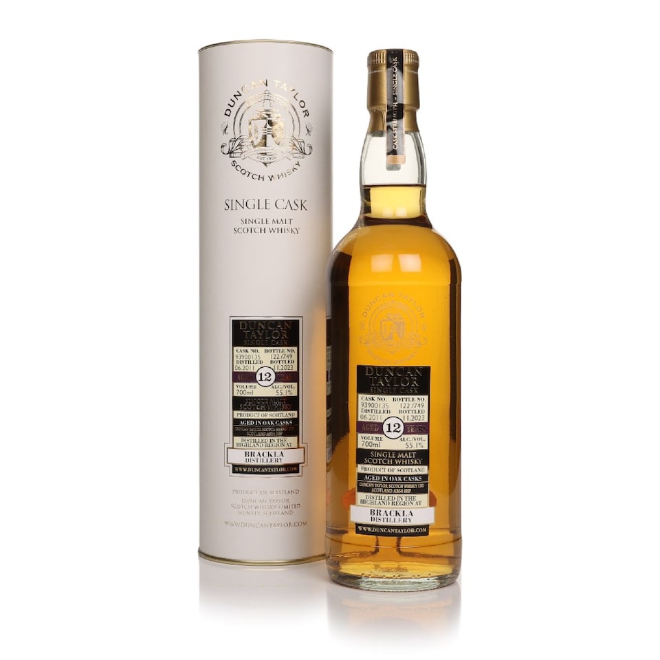 image 1 of Brackla 12 Year Old 2011 cask 93900135 - Single Cask Duncan Taylor
