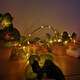 image 4 of Premier MicroBrights Lights 50 LED Red Vintage Gold 2.5m