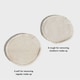 image 2 of 16-Pack Bamboo Makeup Remover Pads with Wash Bag – Reusable