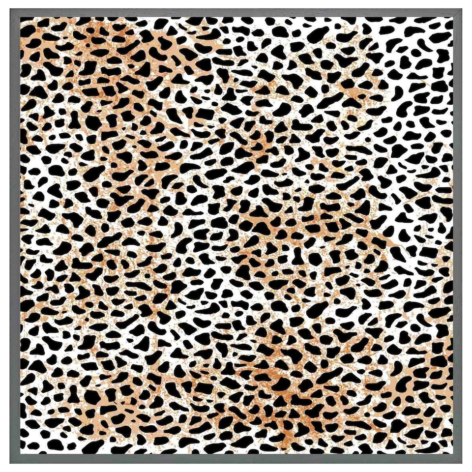 image 1 of Leopard print (Picutre Frame) Grey | L