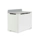 image 1 of Tutti Bambini Toy Box - White/Dove Grey