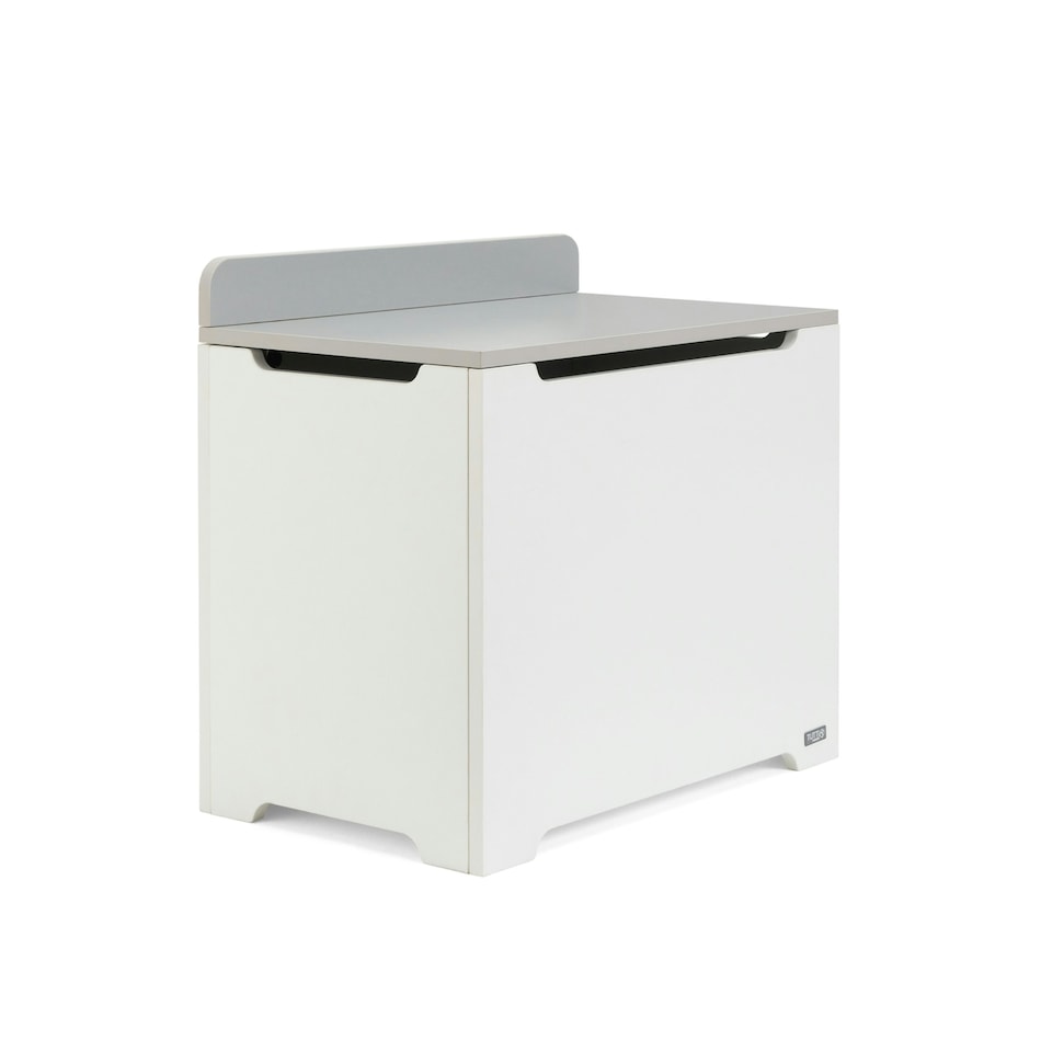 image 1 of Tutti Bambini Toy Box - White/Dove Grey