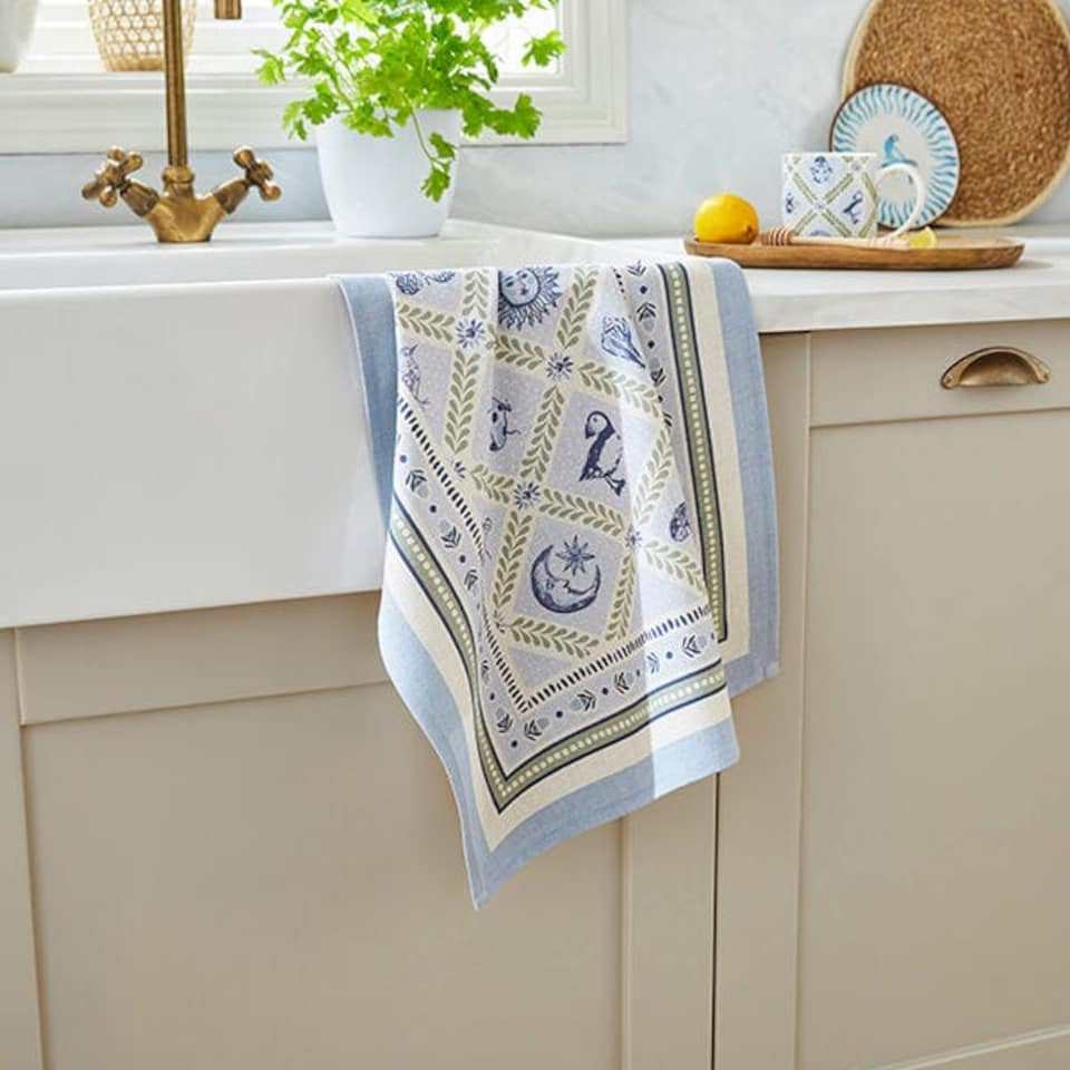 image 1 of Ulster Weavers Coastal Treasures Cotton Tea Towel