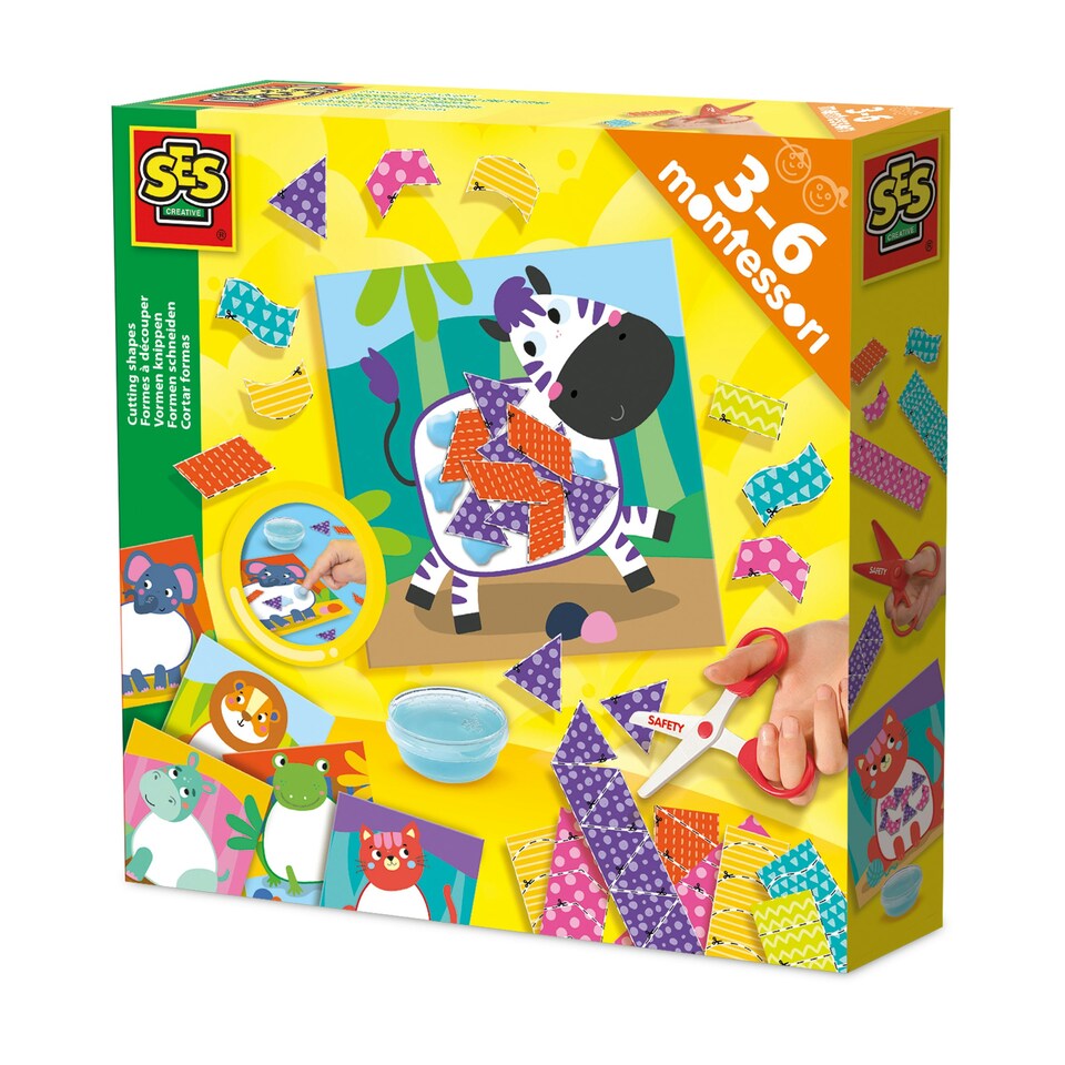 image 1 of SES Creative Montessori Cutting Shapes