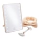 image 1 of Sensio LED Mirror & Jade Roller Gift Set Cream
