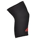 image 9 of Adidas Knee Support Breathable Knee Sleeve, Size L, Black | Multi | Black with red Adidas logo