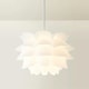 image 3 of ValueLights Modern Intricate Design White Ceiling Pendant Light Shade
