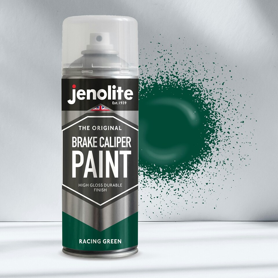 image 1 of Jenolite High Gloss Brake Caliper Paint - Green - 400ml -3-Pack